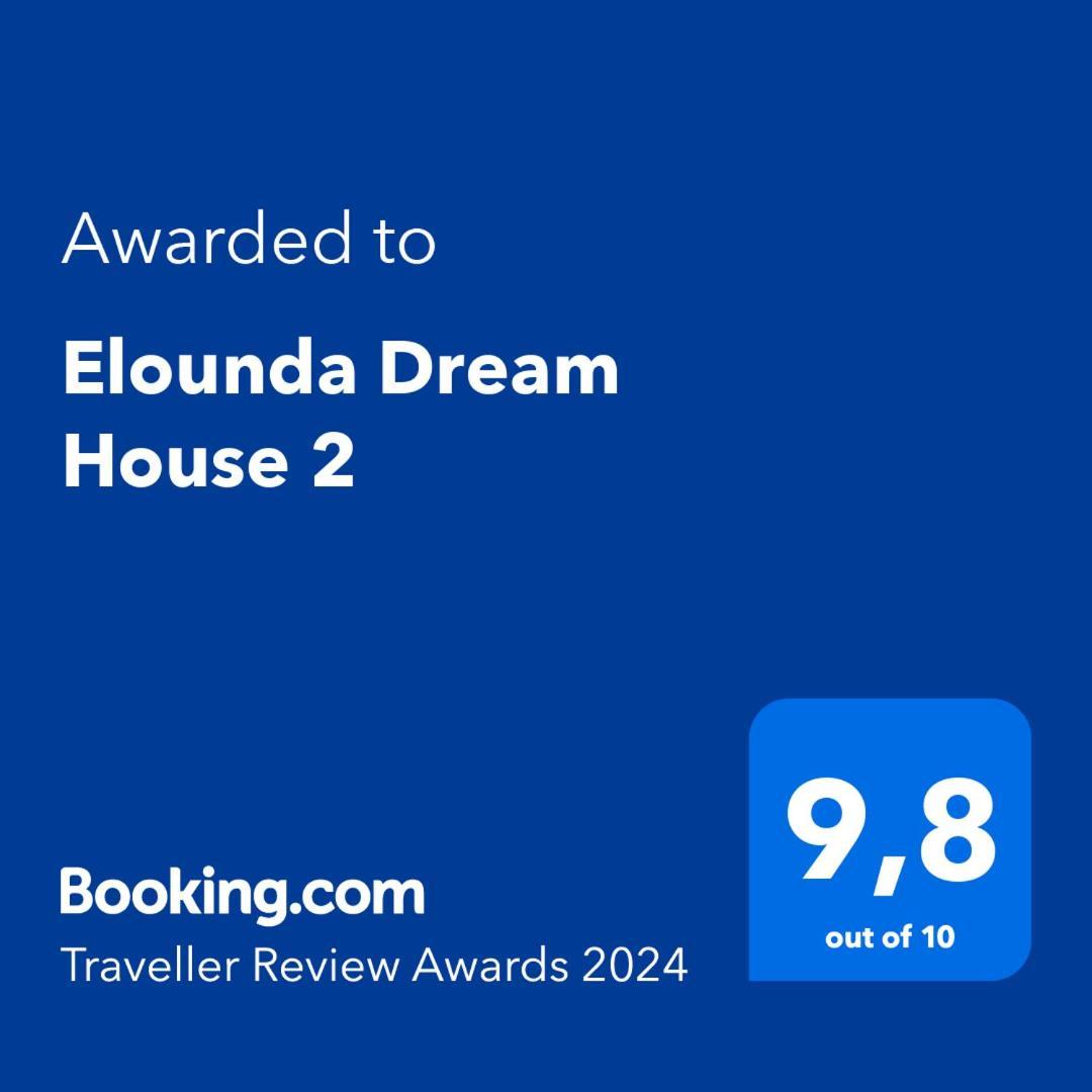 Apartmán Elounda Dream House 2 Exteriér fotografie